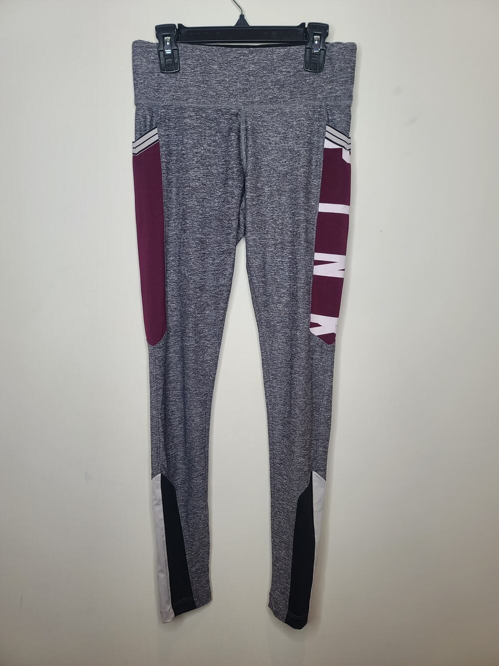 Victorias Secret VS Pink grey maroon ultimate leggings -  - XS